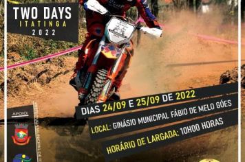 [ENDURO FIM - TWO DAYS DE ITATINGA ESTÁ DE VOLTA]