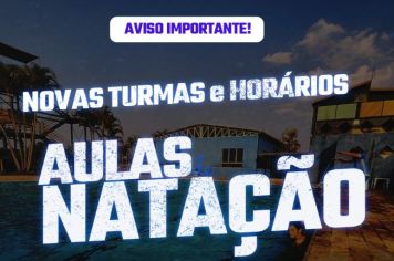 Novos Horários e Turmas de Natação para Jovens em Itatinga!
