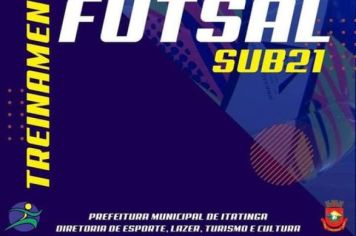 RETOMADA DOS TREINOS DE FUTSAL SUB21