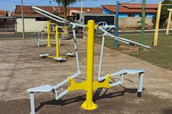 MANUTENÇÃO E PINTURA DE EQUIPAMENTOS DA PRAÇA JABURU