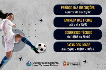 TORNEIO REGIONAL DE FUTSAL FEMININO 2022.
