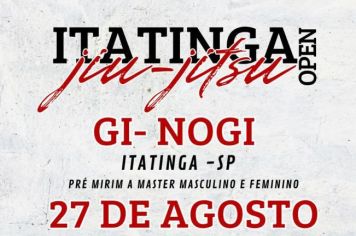 1ª COPA JIU-JITSU – ITATINGA JIU JIU OPEN