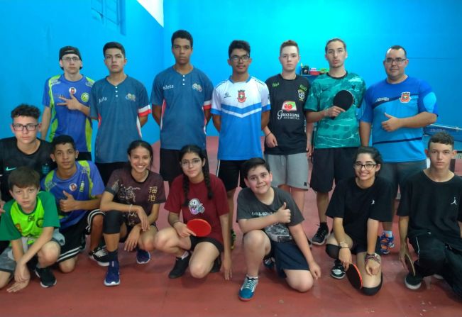 [TÊNIS DE MESA PARTICIPA DE AMISTOSO NA CIDADE DE JAÚ]