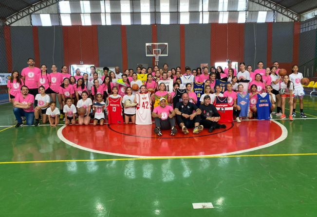 [MODALIDADE DE BASQUETEBOL FEMININO REPRESENTA ITATINGA EM 1 CAMPEONATO FEMININO DE BASE LIBASK ]