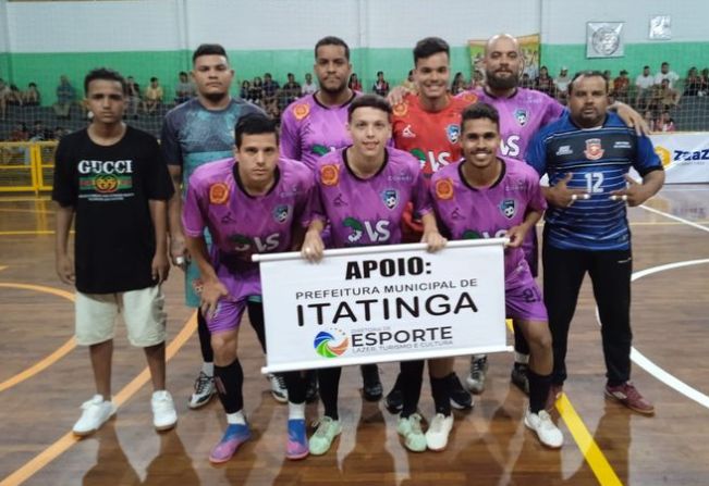 Modalidade de Futsal Masculino de Itatinga em Campeonato Municipal de Anhembi -SP